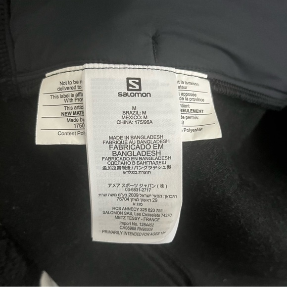 Salomon Men's Essential Xwarm Hybrid Hooded Jacket, Size M - Picture 12 of 15